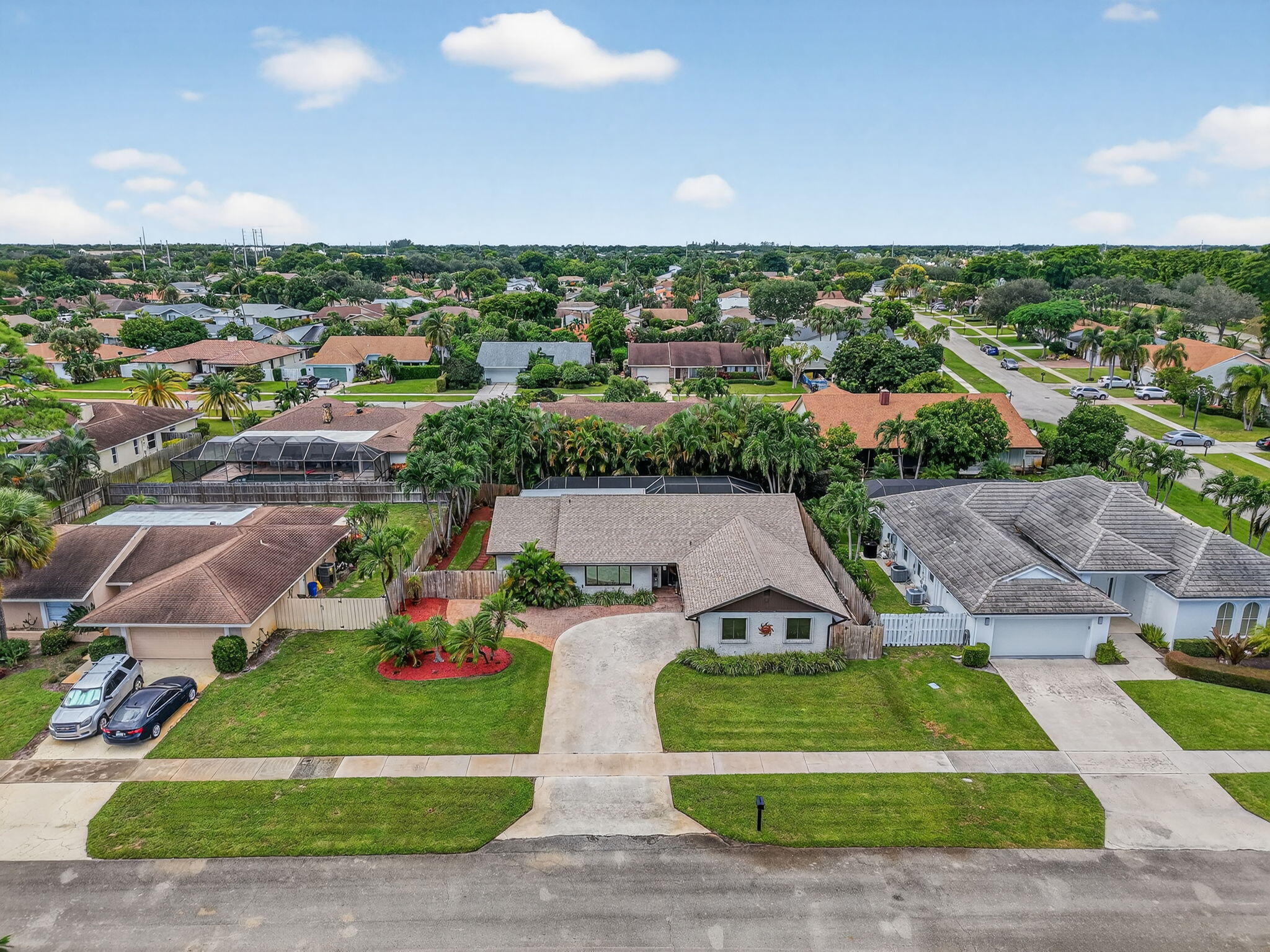 17705 Maplewood Drive Boca Raton, FL 33487 - Photo 50 of 71 an aerial view of a house