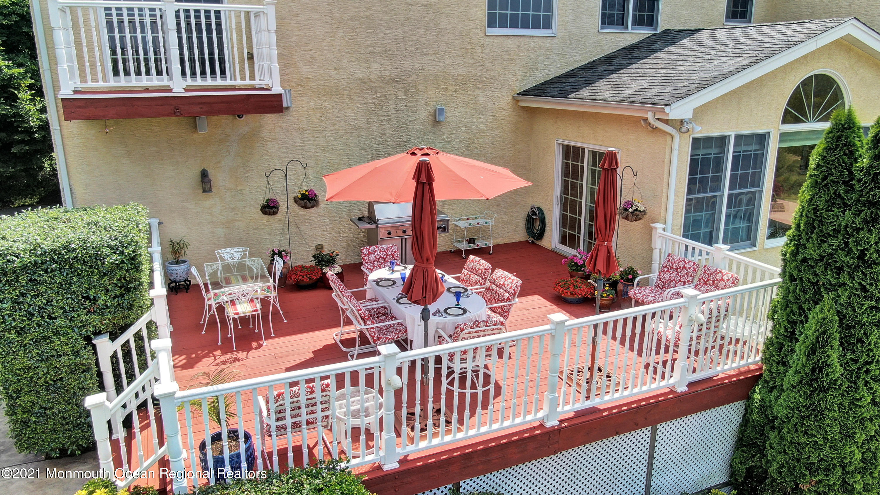 132 Meirs Road Cream Ridge, NJ 08514 - Photo 110 of 132 Rear Deck & Dining Area