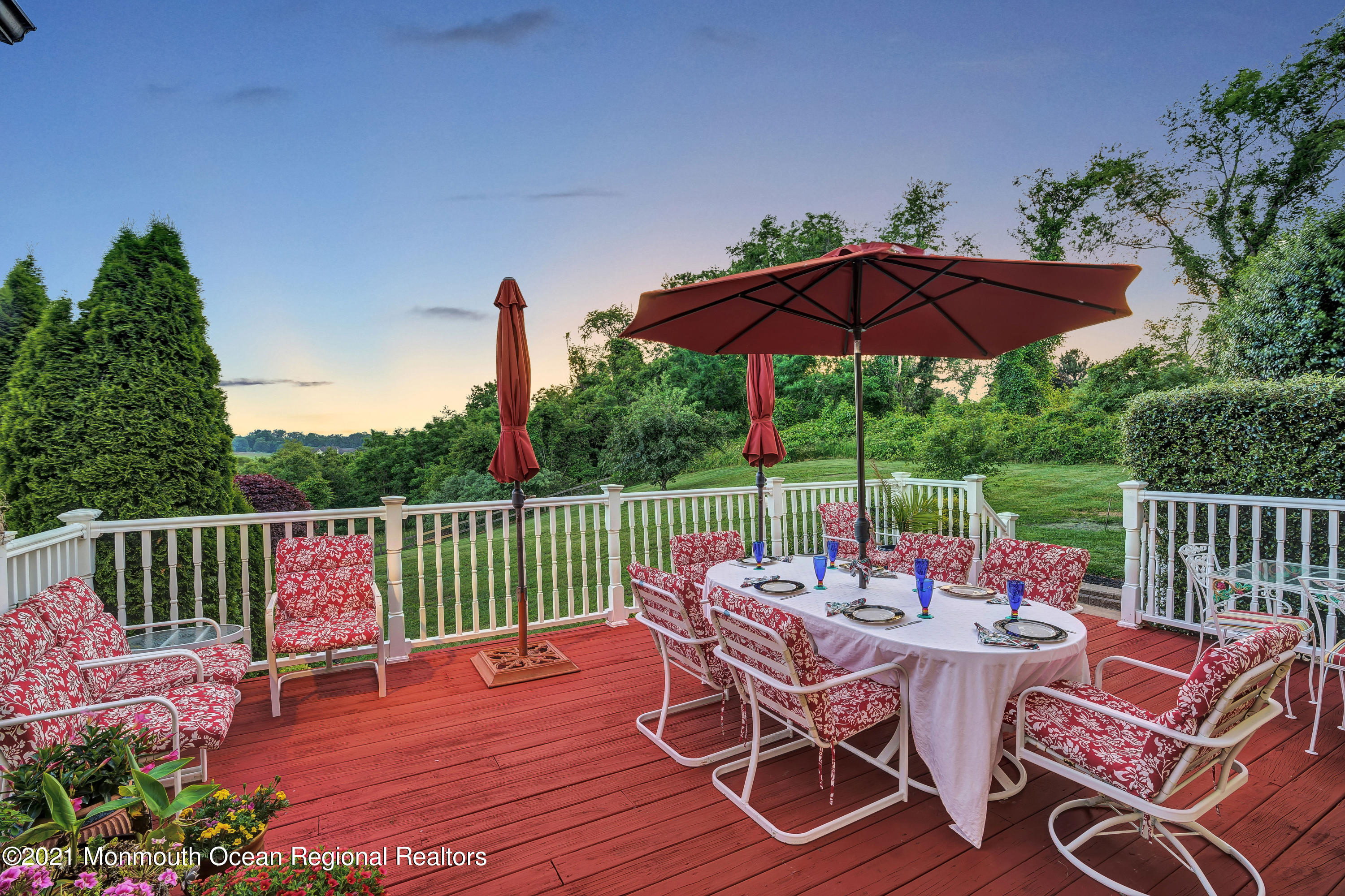132 Meirs Road Cream Ridge, NJ 08514 - Photo 116 of 132 Rear Deck & Dining Area