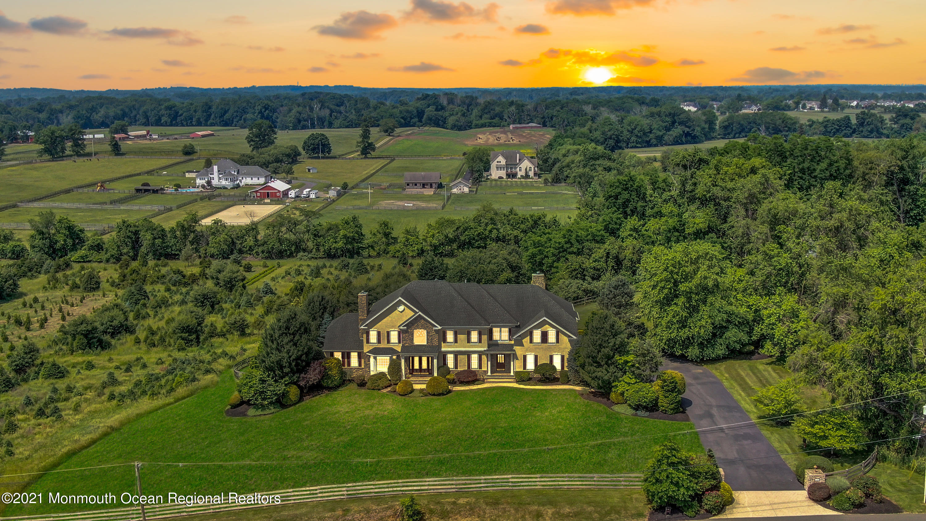 132 Meirs Road Cream Ridge, NJ 08514 - Photo 125 of 132 Amazing Sunset Views