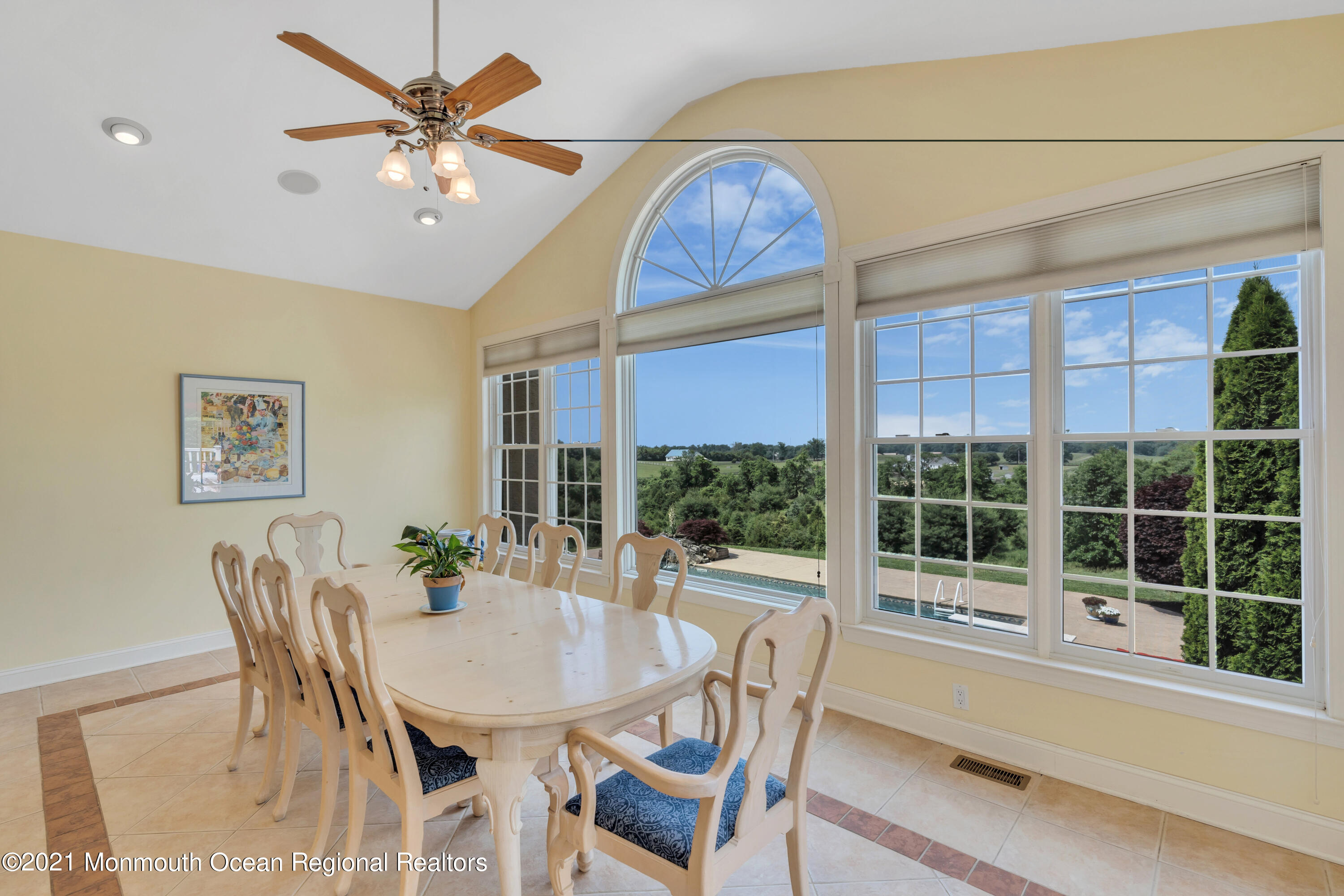 132 Meirs Road Cream Ridge, NJ 08514 - Photo 31 of 132 Eat In Kitchen w/ Panoramic Views