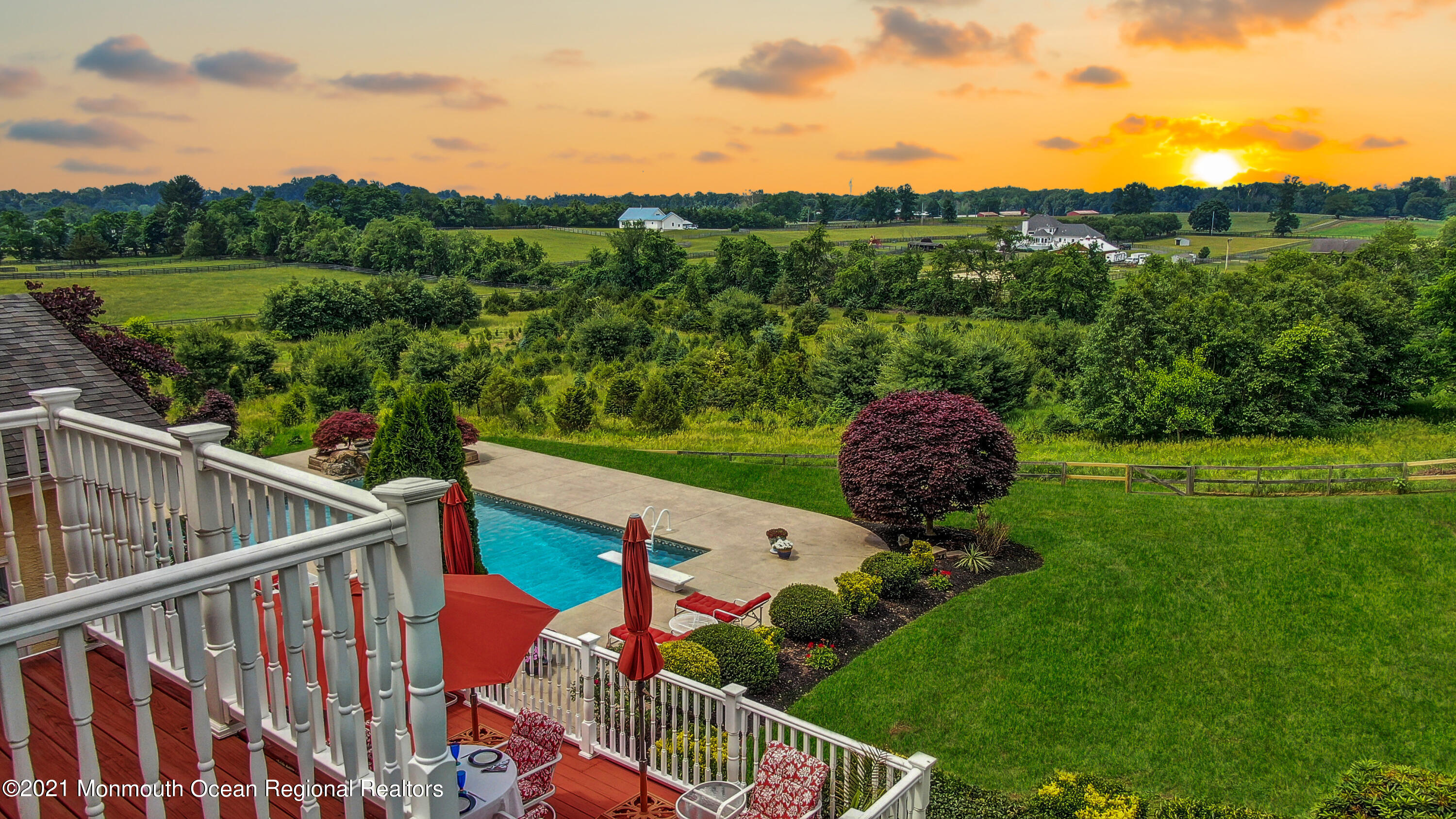132 Meirs Road Cream Ridge, NJ 08514 - Photo 5 of 132 Amazing Sunset Views
