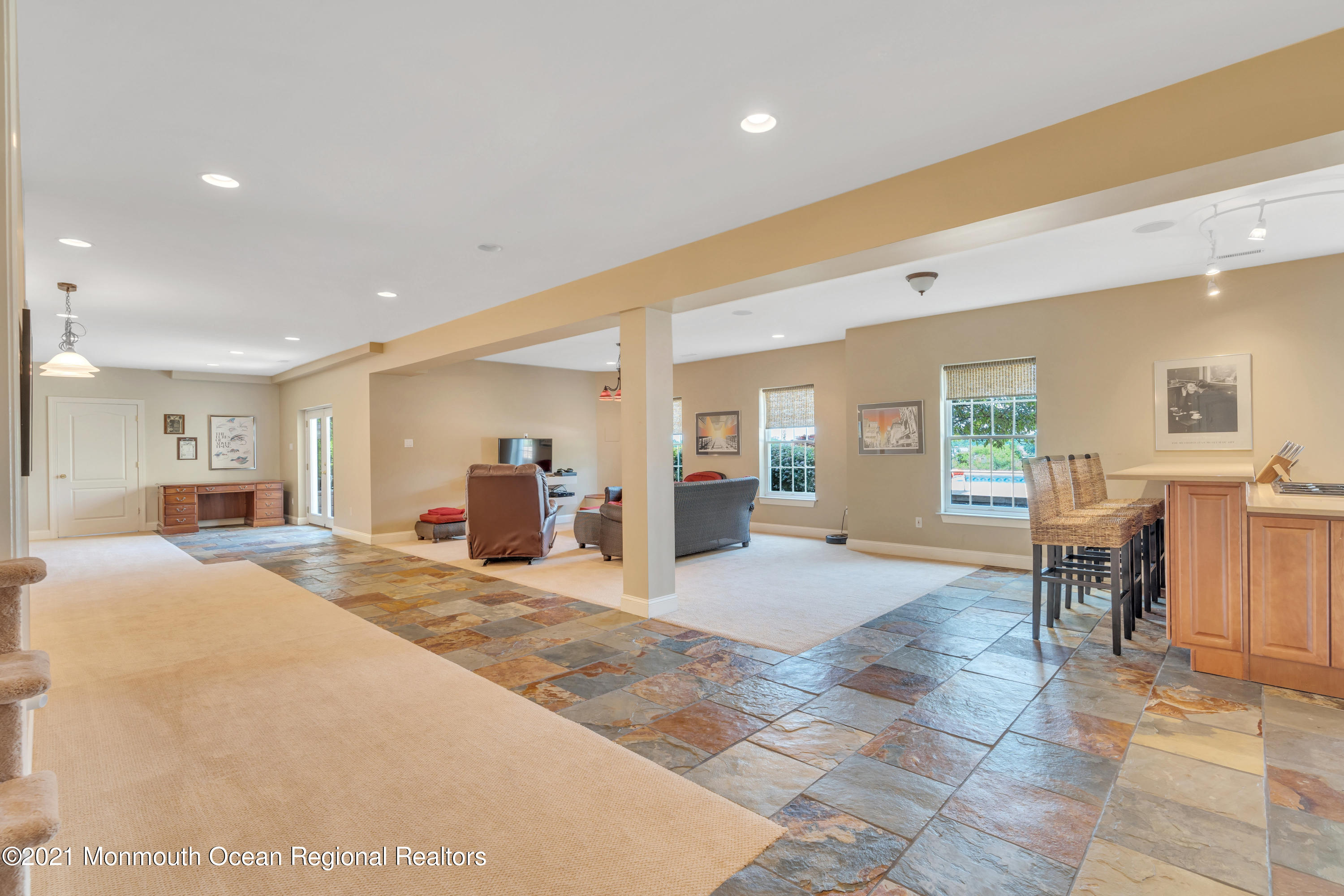 132 Meirs Road Cream Ridge, NJ 08514 - Photo 97 of 132 Finished Walkout Basement