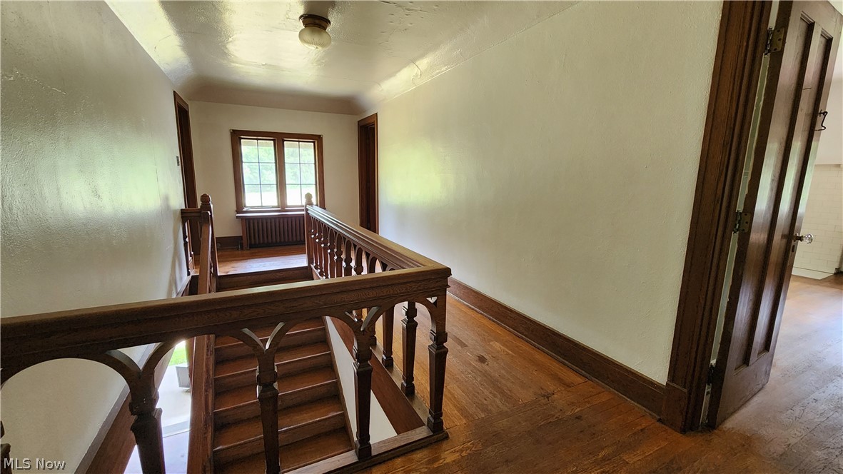 1910 Volney Road Youngstown, OH 44511 - Photo 16 of 37 Staircase with hardwood / wood-style flooring
