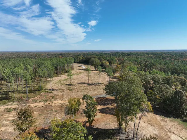 a view of a city with an outdoor space