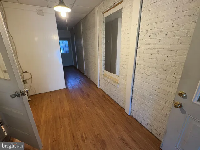 wooden floor in a gallery