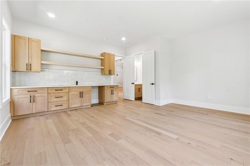 1622 Double Springs Monroe, GA 30656 - Photo 23 of 40 a view of a kitchen with wooden floor