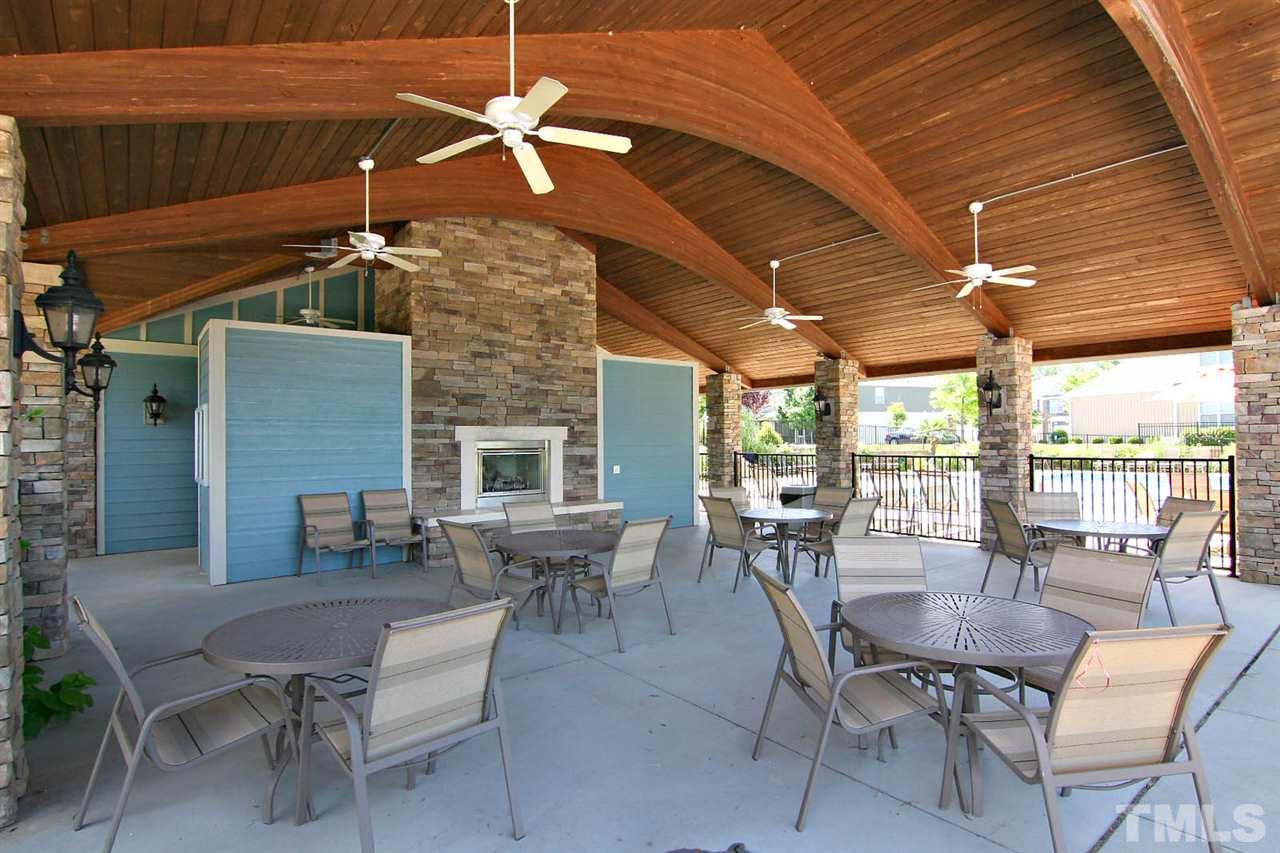 2433 Memory Ridge Drive Raleigh, NC 27606 - Photo 22 of 24 a dining room with furniture and outdoor space