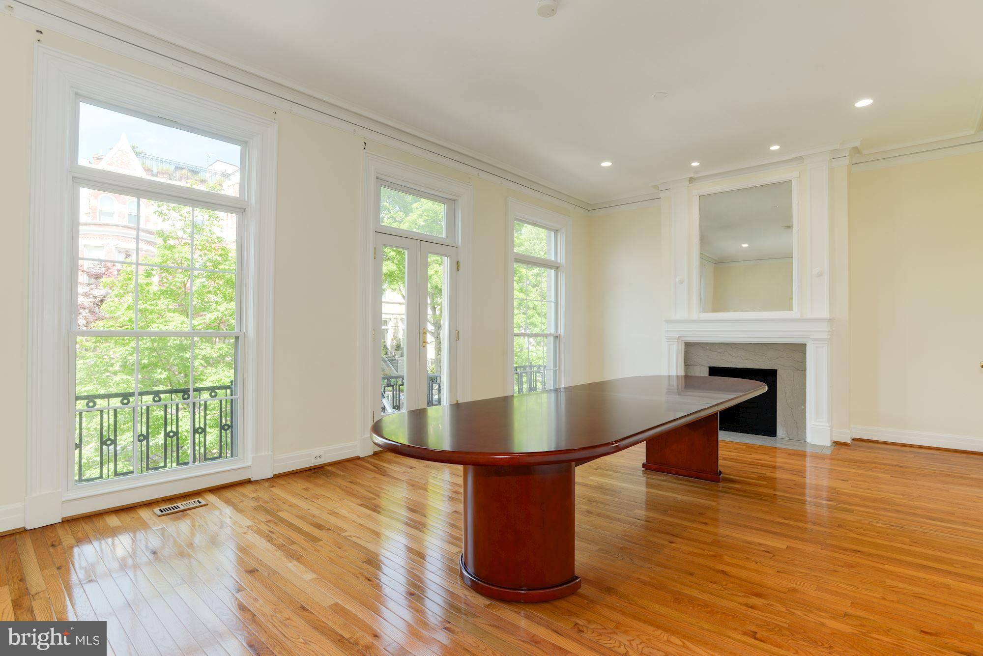 1609 22nd Street Northwest Washington, DC 20008 - Photo 5 of 24 a view of kitchen with furniture and wooden floor