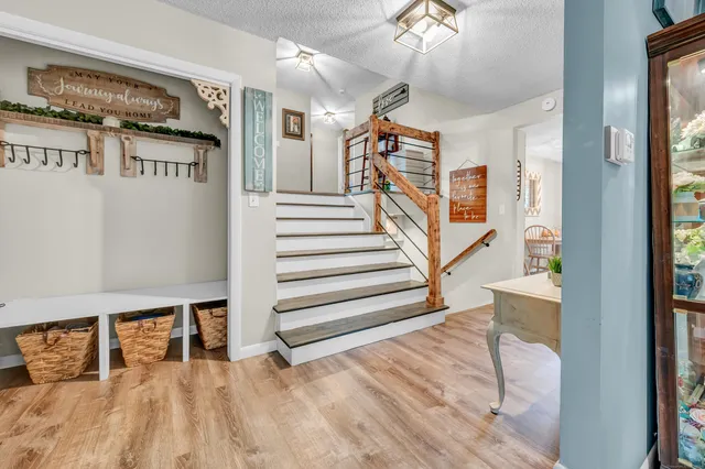 a view of entryway and hall