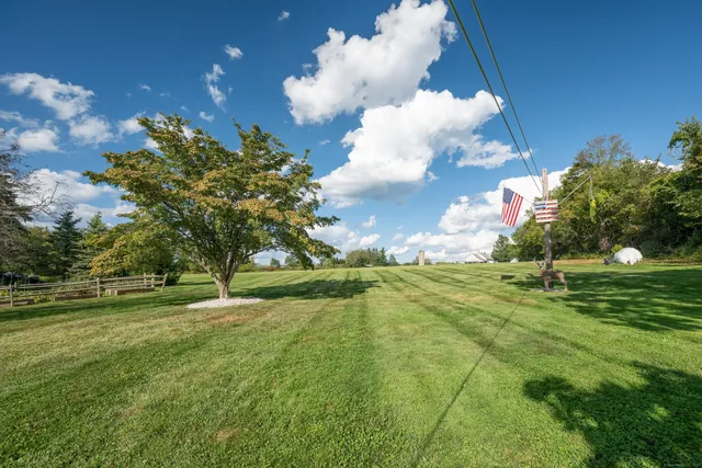 a view of a big yard
