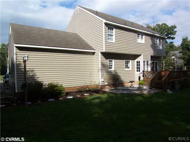 14101 Aldengate Road Midlothian, VA 23114 - Photo 21 of 21 Exterior Back - New maintenance free siding! Larg