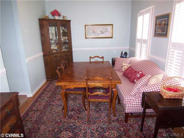 Dining Room - Formal dining room with hardwood flo