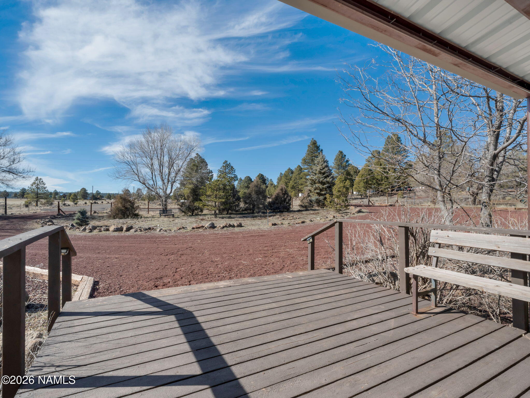 3095 North Peak View Road Williams, AZ 86046 - Photo 3 of 37 a view of a terrace with outdoor seating