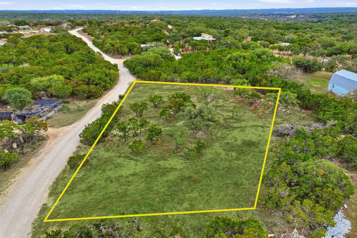 740 Hillcrest Trail Spring Branch, TX 78070 - Photo 5 of 27 View of property location featuring property boundaries highlighted and a heavily wooded area