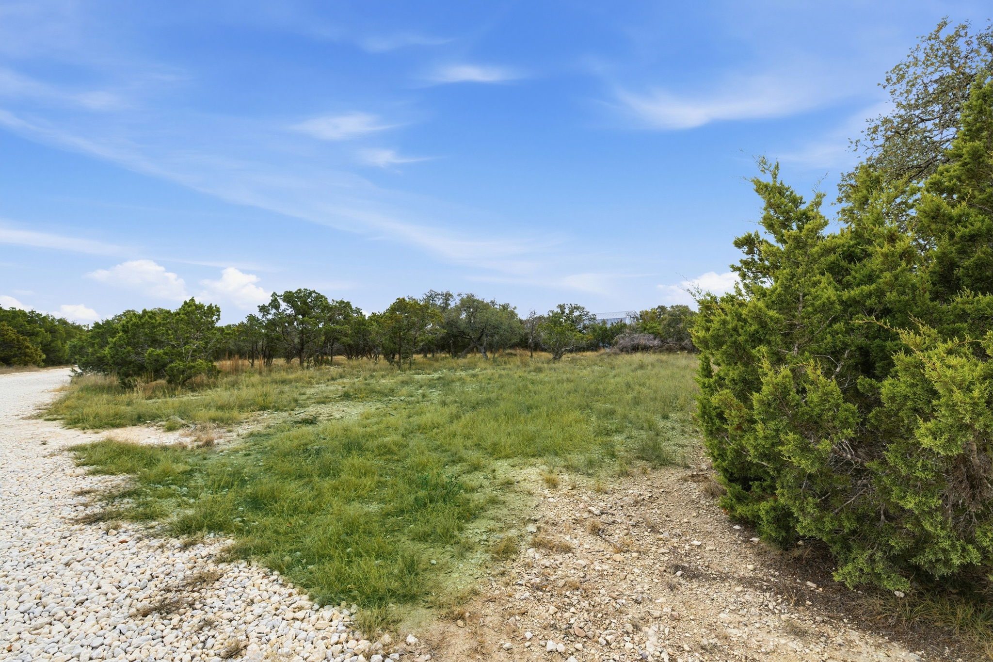 740 Hillcrest Trail Spring Branch, TX 78070 - Photo 10 of 30 a view of a field with a tree in the background