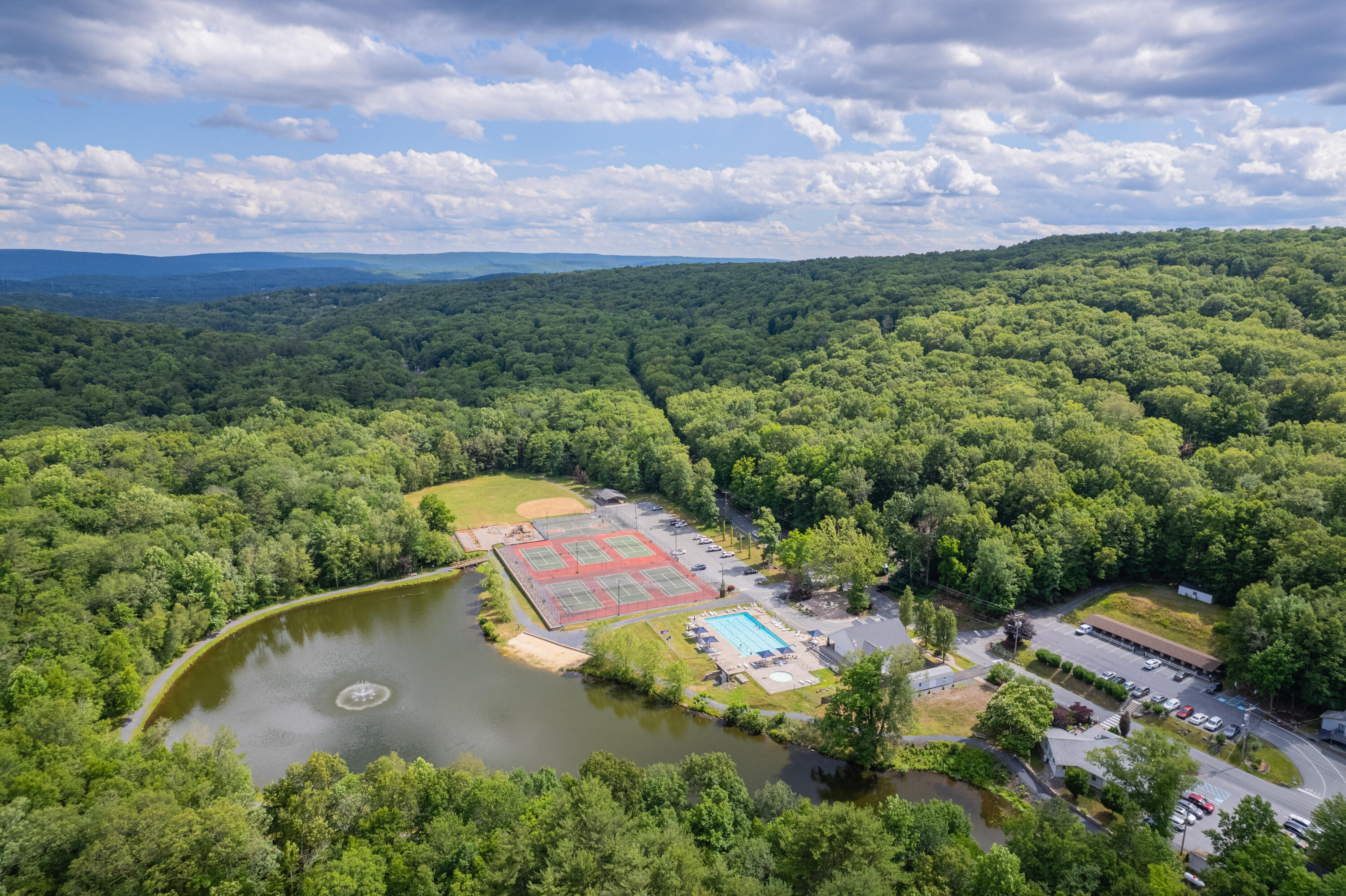 1152 Lancaster Drive Bushkill, PA 18324 - Photo 25 of 37 Drone Photos of Community (4)