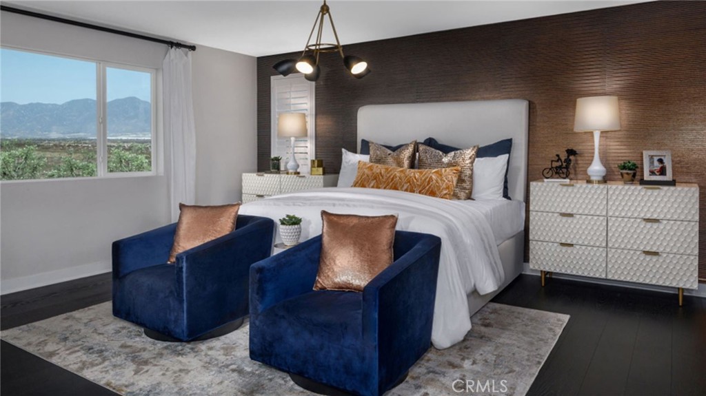 533 Havasu Way Rialto, CA 92377 - Photo 11 of 21 a bed room with a bed and a television