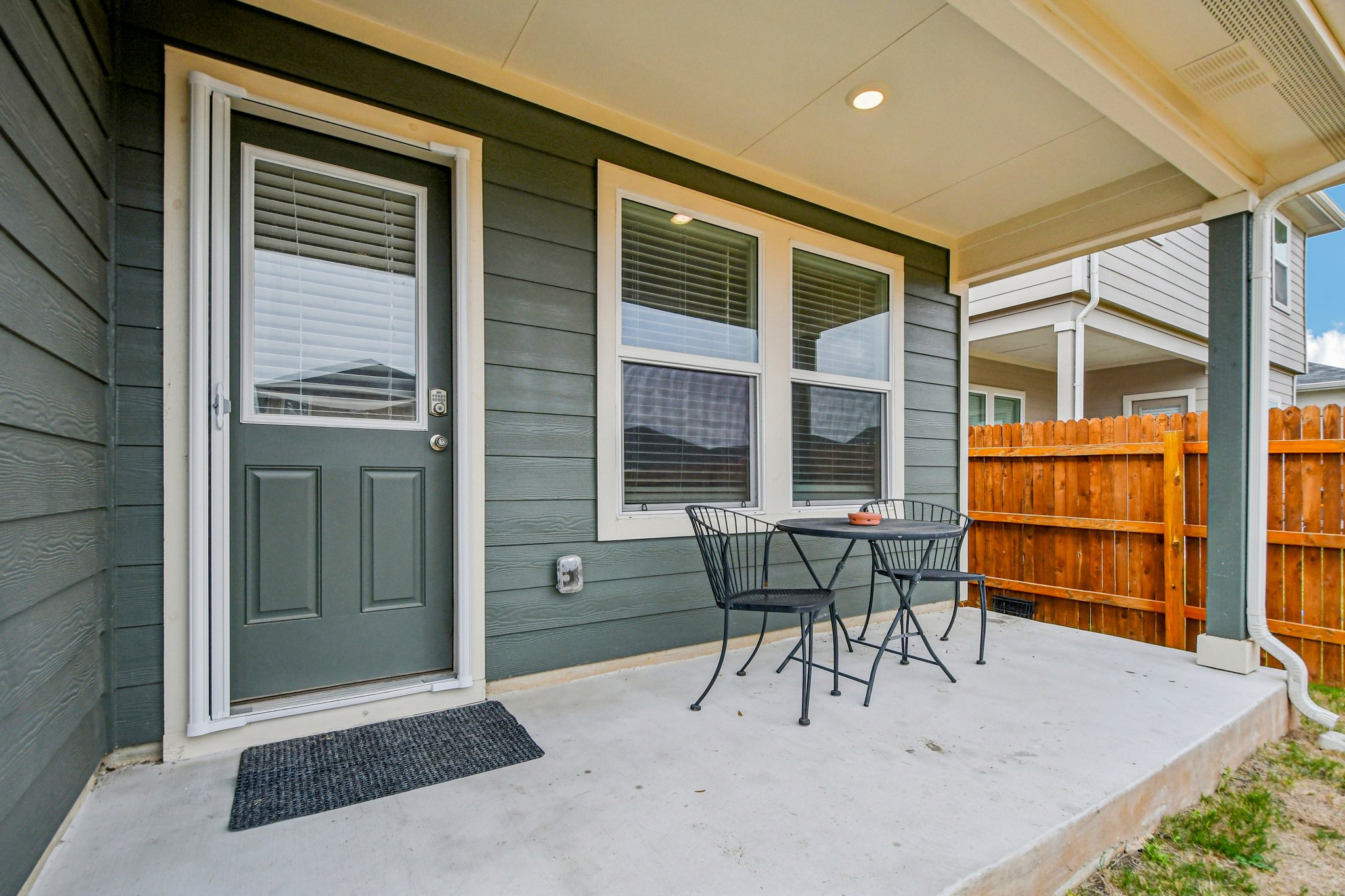 519 Sandringham Loop Kyle, TX 78640 - Photo 28 of 32 Property entrance featuring a patio area