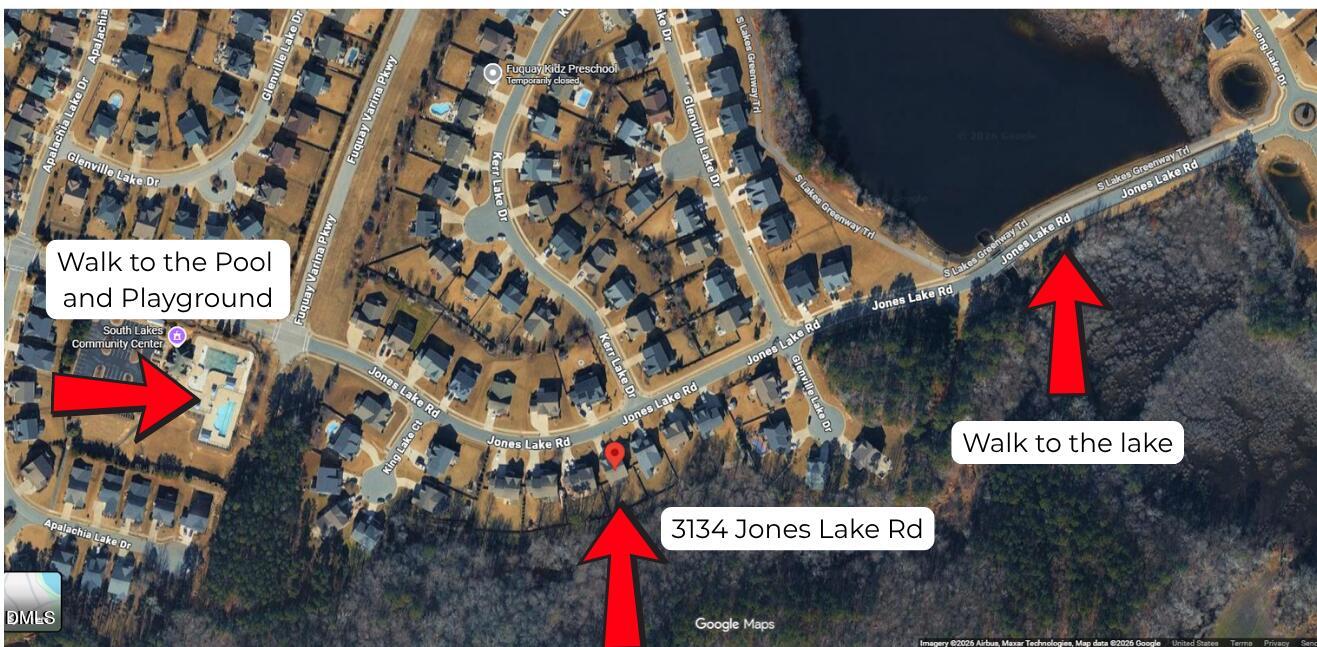 3134 Jones Lake Road Fuquay-Varina, NC 27526 - Photo 53 of 73 Walk to the pool or lake!