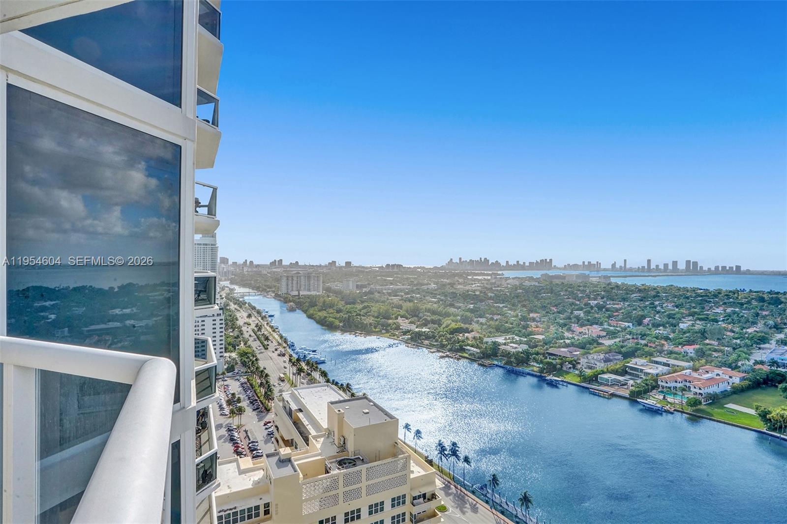 4775 Collins Avenue, Unit 3007 Miami Beach, FL 33140 - Photo 13 of 60 a view of a city from a terrace view