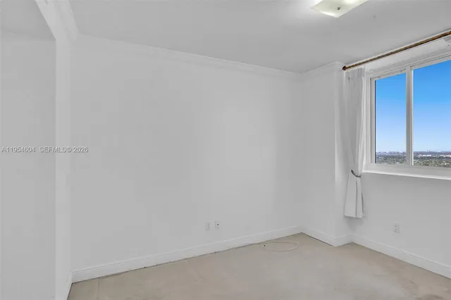 a view of a city with tall buildings