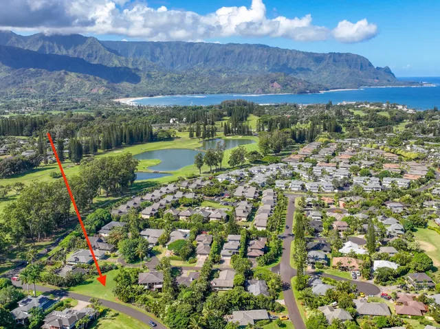 a view of a lush green field