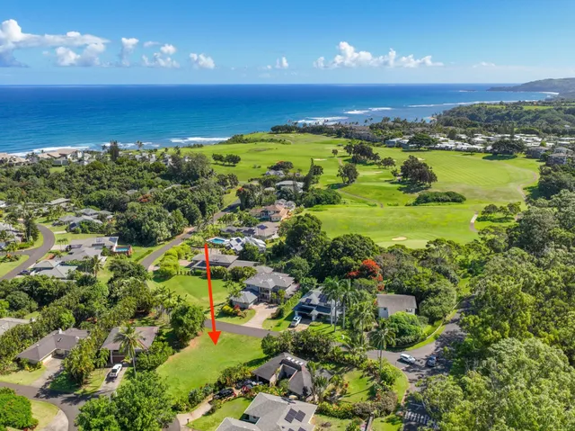 a view of a city with an ocean