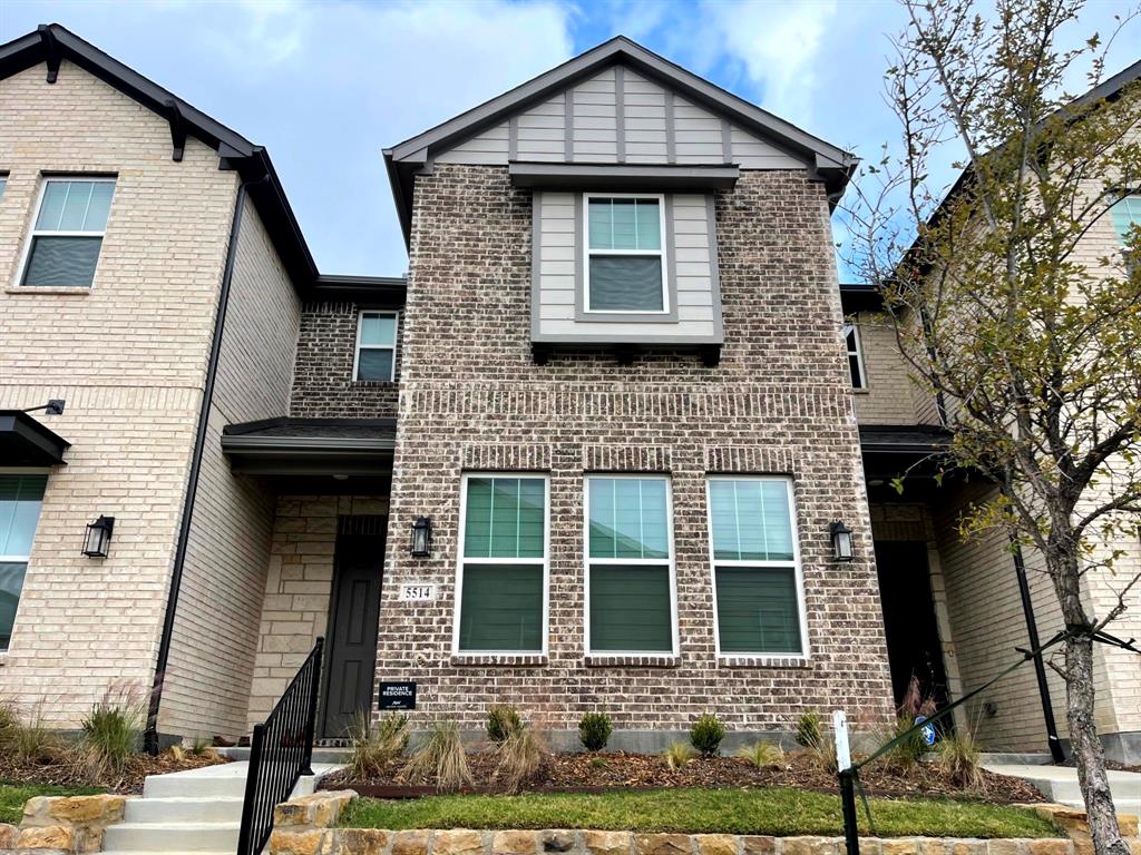 5514 Union Street Sachse, TX 75048 - Photo 1 of 25 a front view of a house with garden