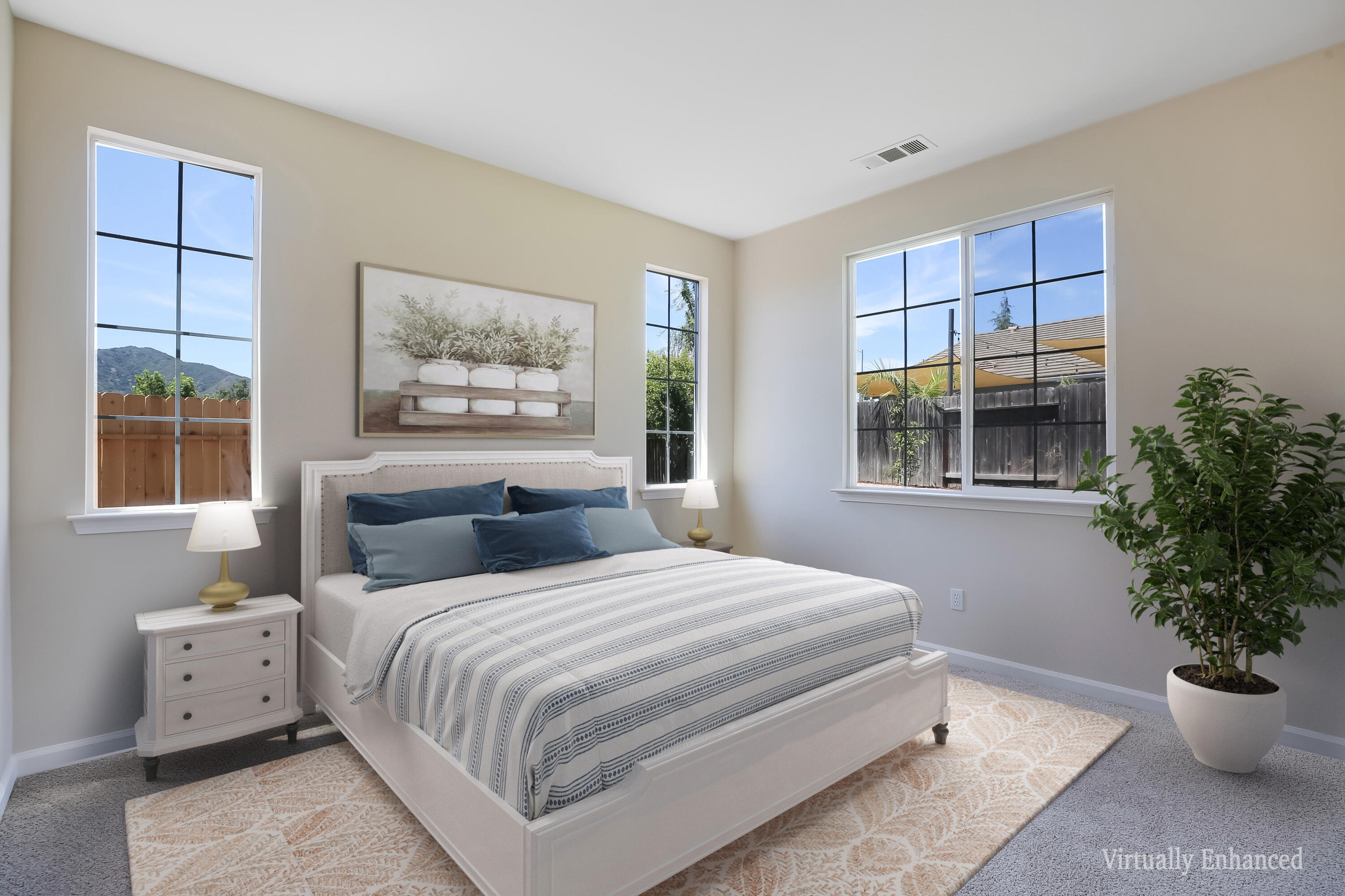 321 Alder Lane Buellton, CA 93427 - Photo 36 of 42 a bedroom with a large bed and a window