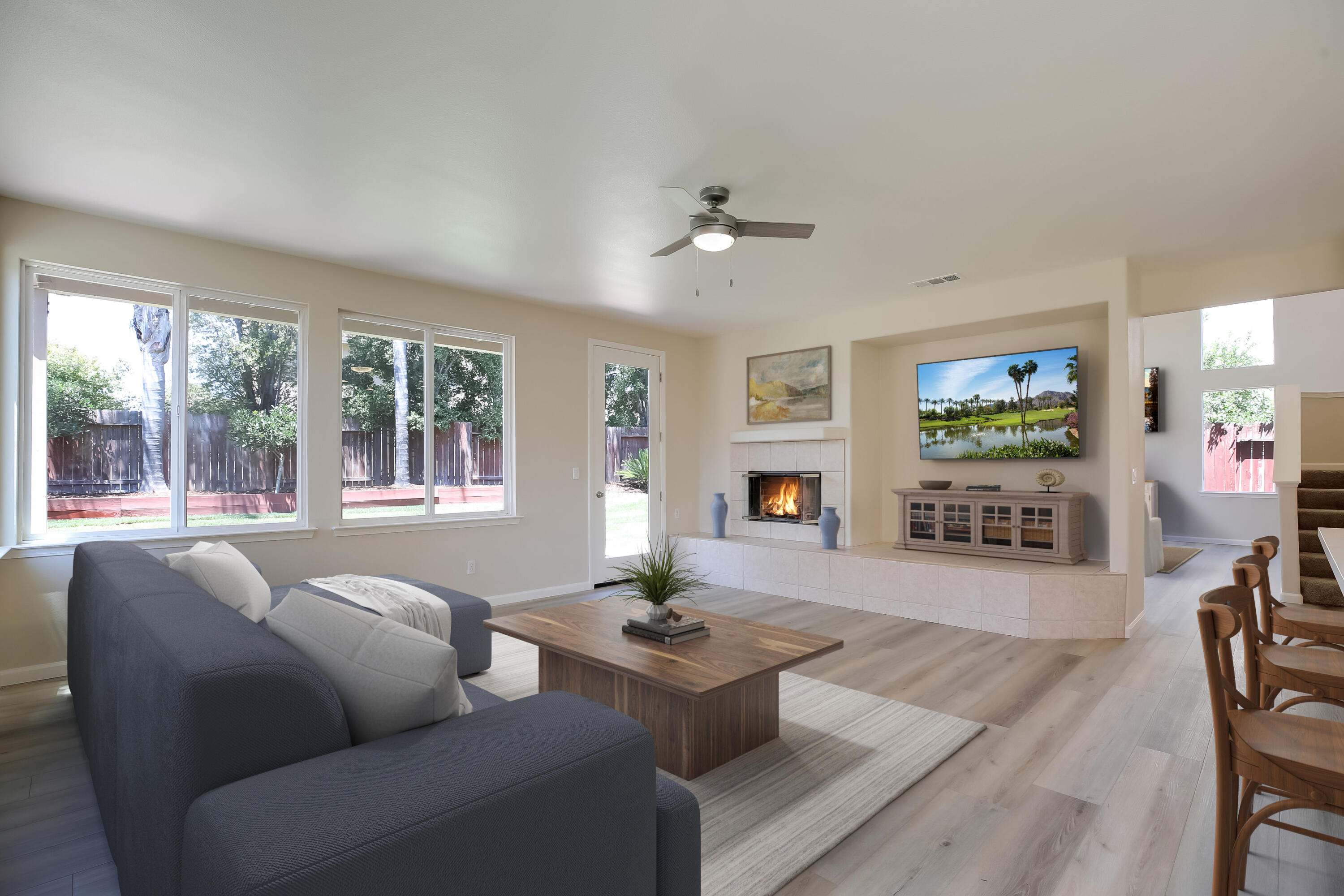 321 Alder Lane Buellton, CA 93427 - Photo 7 of 42 a living room with furniture and a flat screen tv