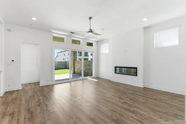 a view of an empty room with window