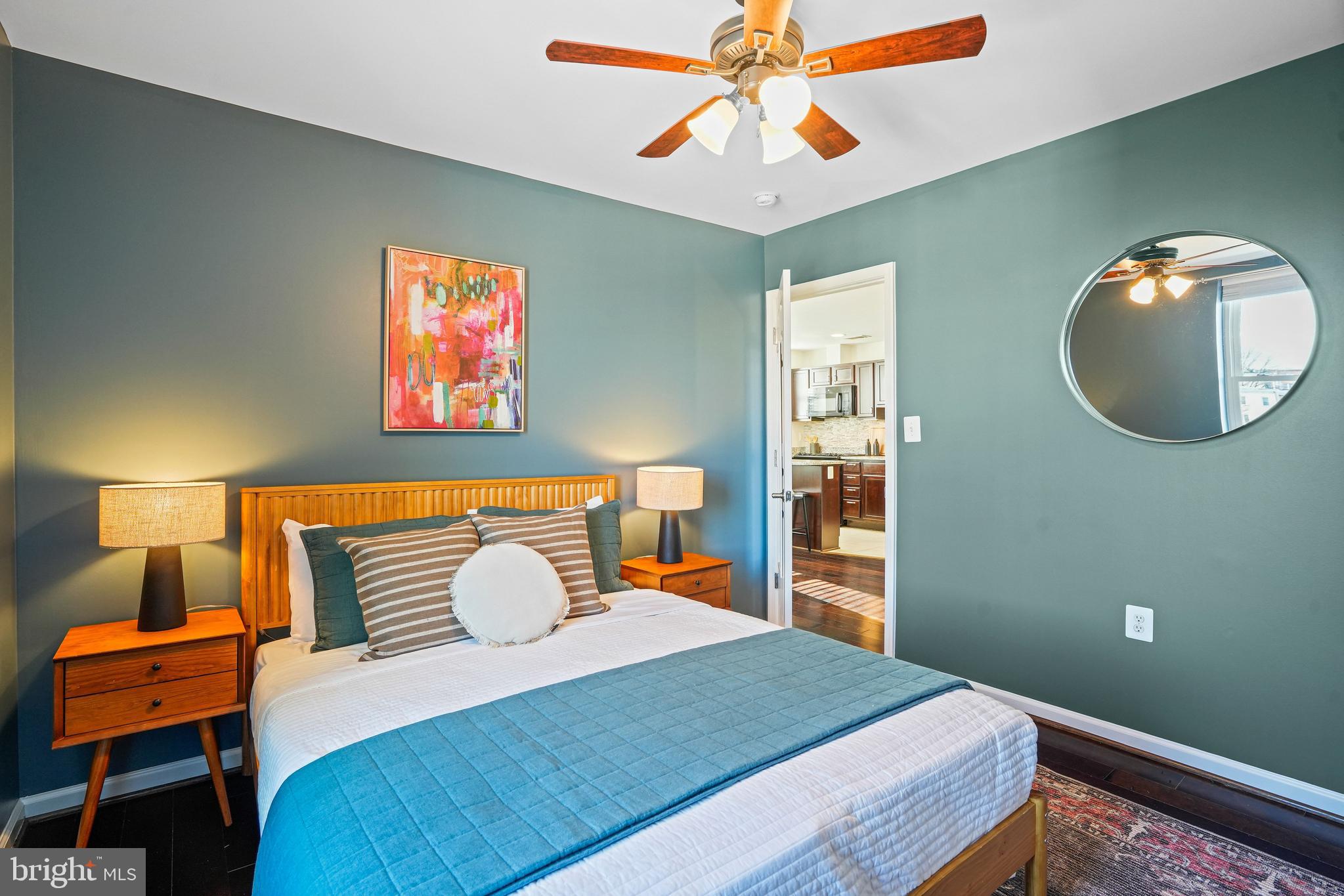 2627 Adams Mill Road Northwest, Unit 402 Washington, DC 20009 - Photo 14 of 17 Bright and roomy bedroom