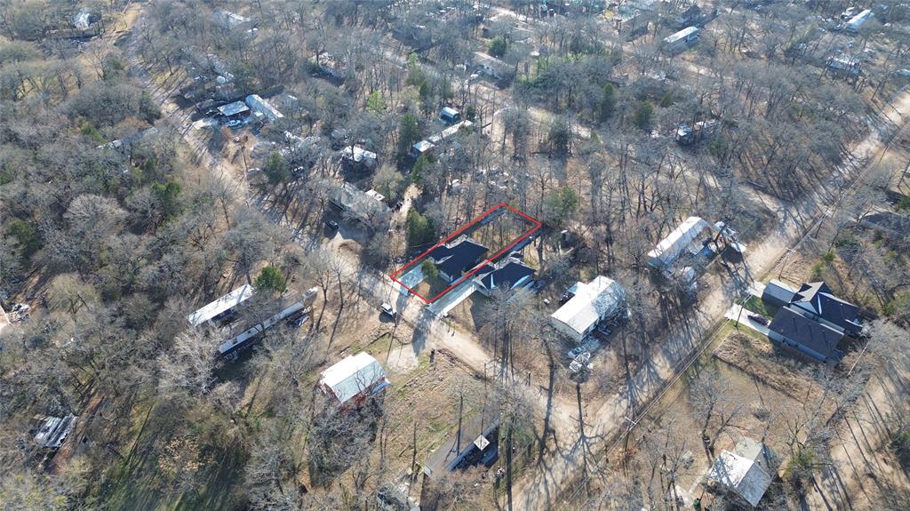 106 Ute Trail Mabank, TX 75156 - Photo 25 of 28 Aerial overview of property's location featuring property boundaries highlighted