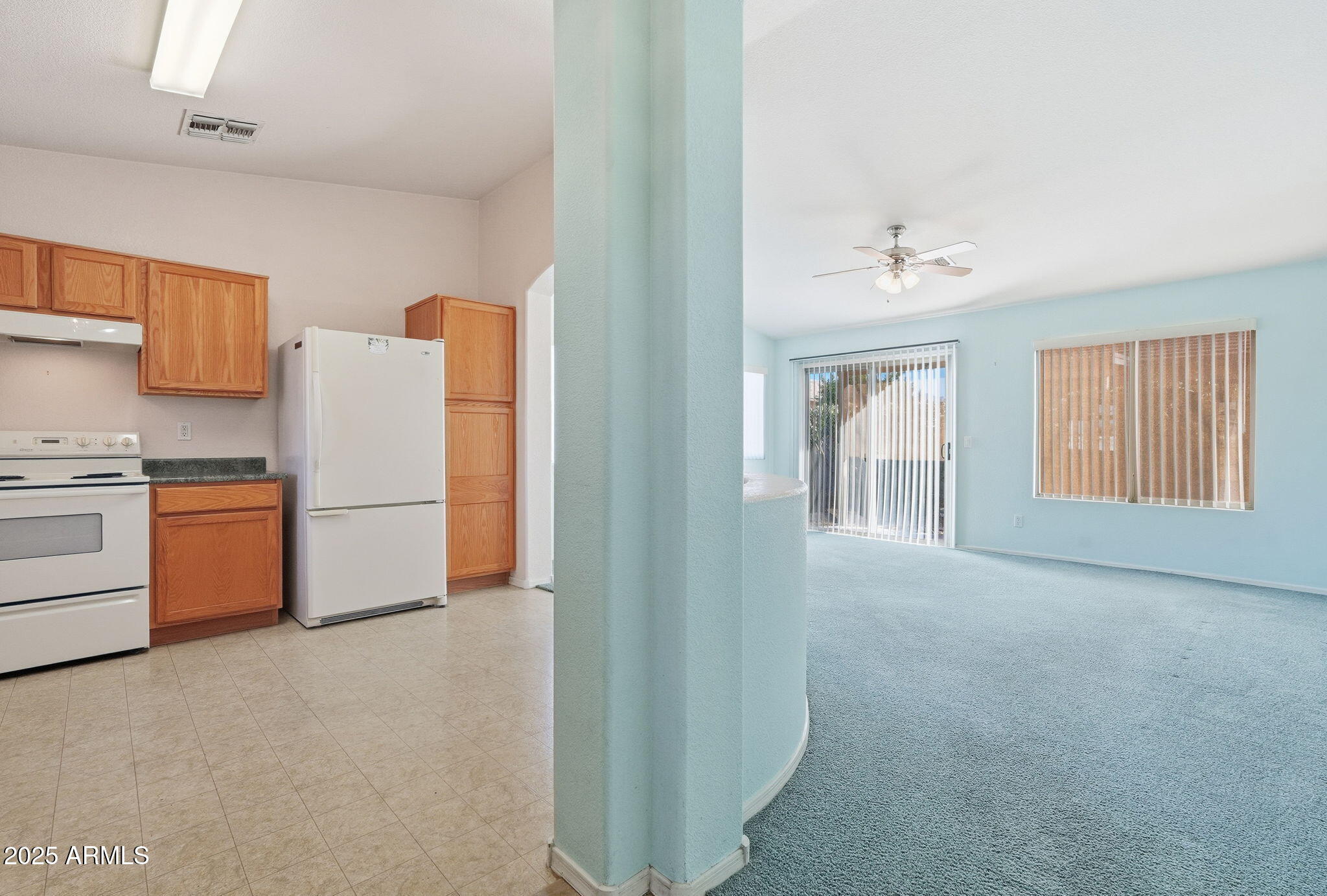 2101 South Meridian Road, Unit 354 Apache Junction, AZ 85120 - Photo 7 of 50 a view of kitchen with furniture and refrigerator