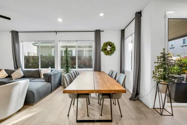 a view of a livingroom with furniture and window