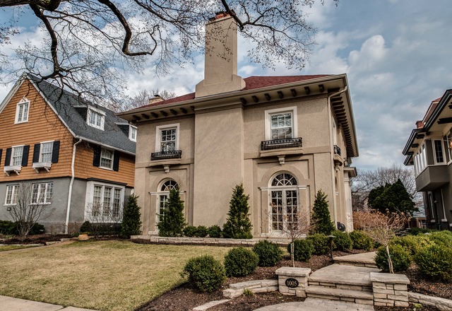 1005 Sheridan Road Evanston, IL 60202 - Photo 1 of 25 a front view of a residential apartment building with a yard