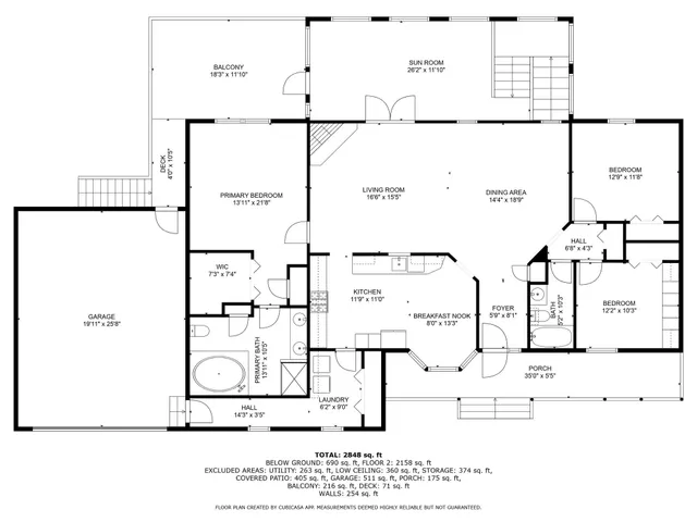 a view of mountains and valleys
