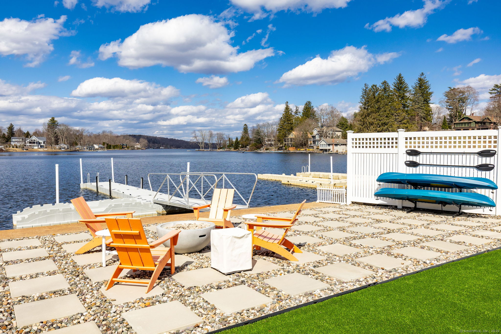 19 Palmer Road Morris, CT 06763 - Photo 1 of 1 REAR DECK,DOCK AND ENTERTAINING AREA