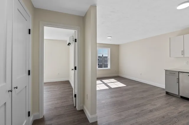 wooden floor in an empty room