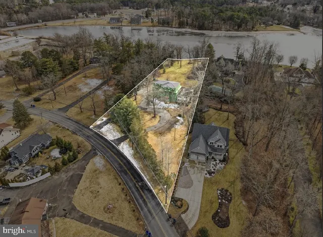 a view of swimming pool with a yard