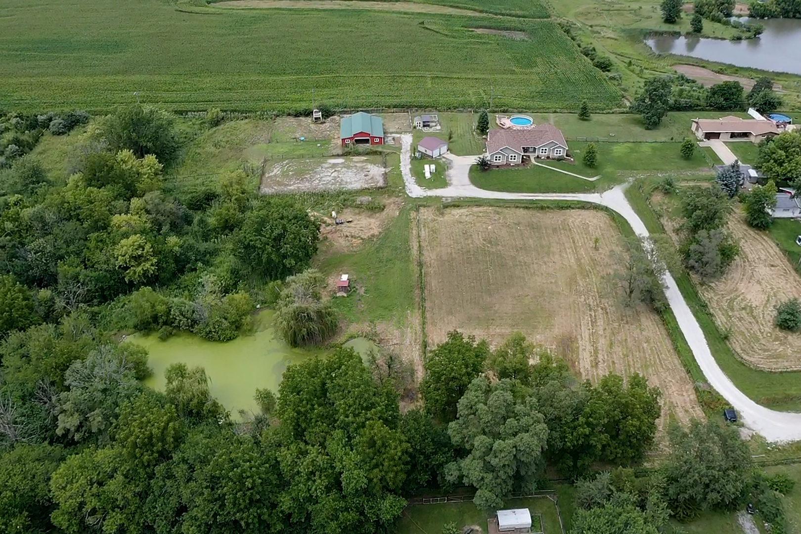 3741 East Chestnut Street Kankakee, IL 60901 - Photo 40 of 44 a room with lots of trees and flowers