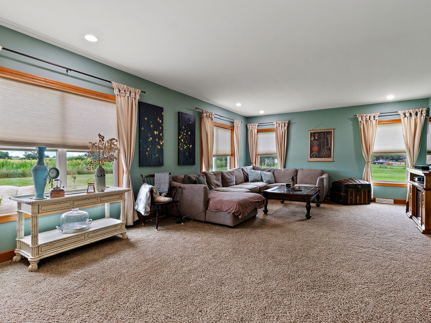 3741 East Chestnut Street Kankakee, IL 60901 - Photo 9 of 44 a living room with furniture and a large window