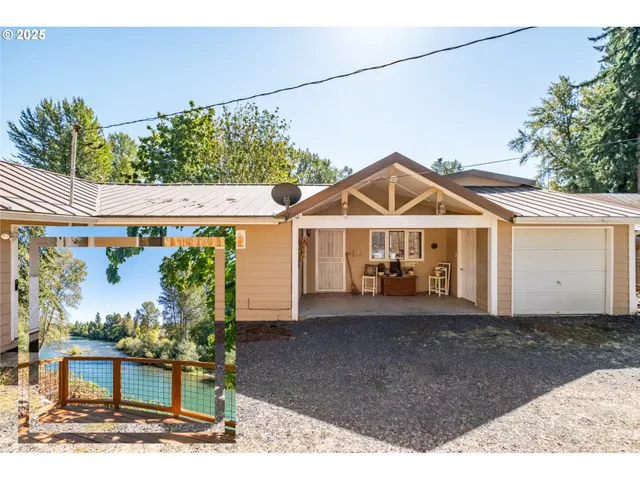 a view of a house with garden
