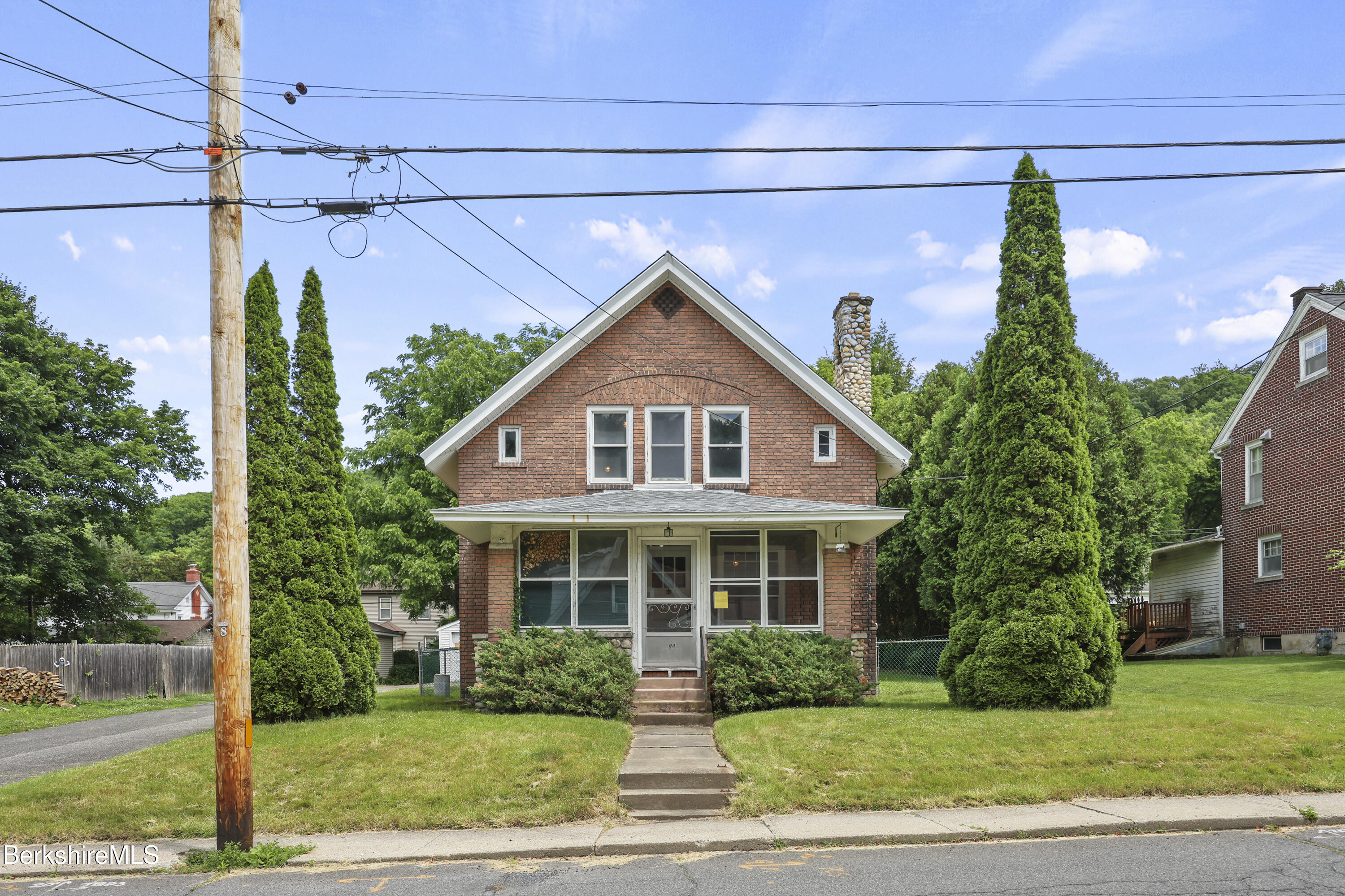 84 Notch Road North Adams, MA 01247 - Photo 1 of 30 a front view of a house with a yard