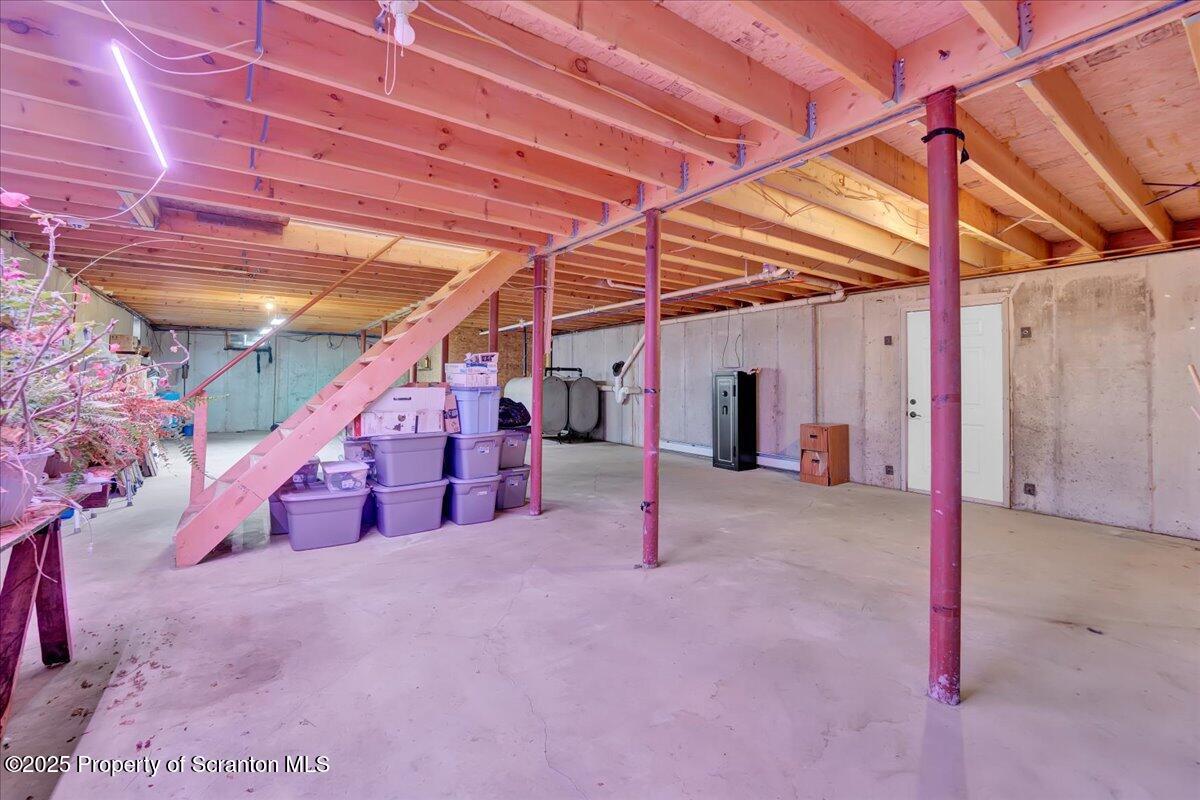 3330 Quicktown Road Moscow, PA 18444 - Photo 20 of 34 a view of a room with wooden walls