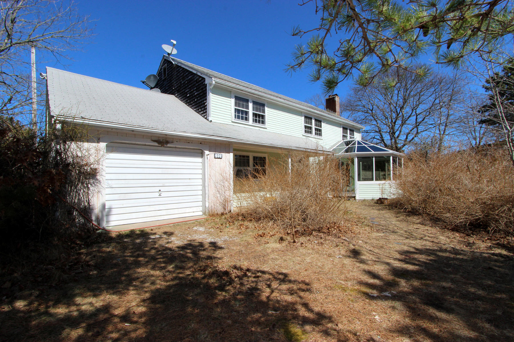 330 North Sunken Meadow Road Eastham, MA 02642 - Photo 1 of 19 Front from driveway