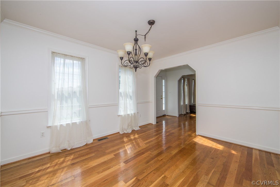 5300 Takach Road Prince George, VA 23875 - Photo 4 of 35 a view of a room with window and wooden floor
