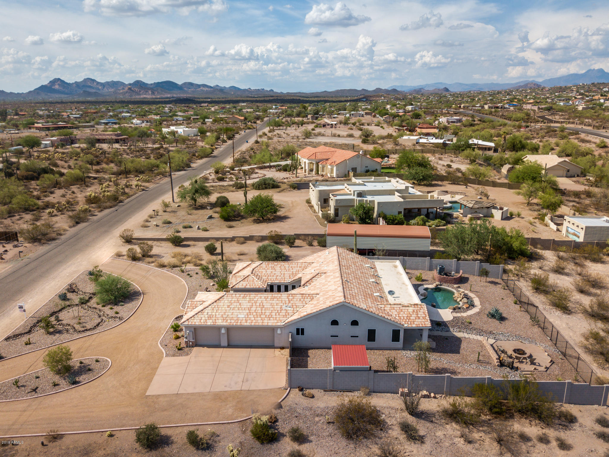 271 North Muleshoe Road Apache Junction, AZ 85119 - Photo 48 of 57 Muleshoe Drone (2 of 6)