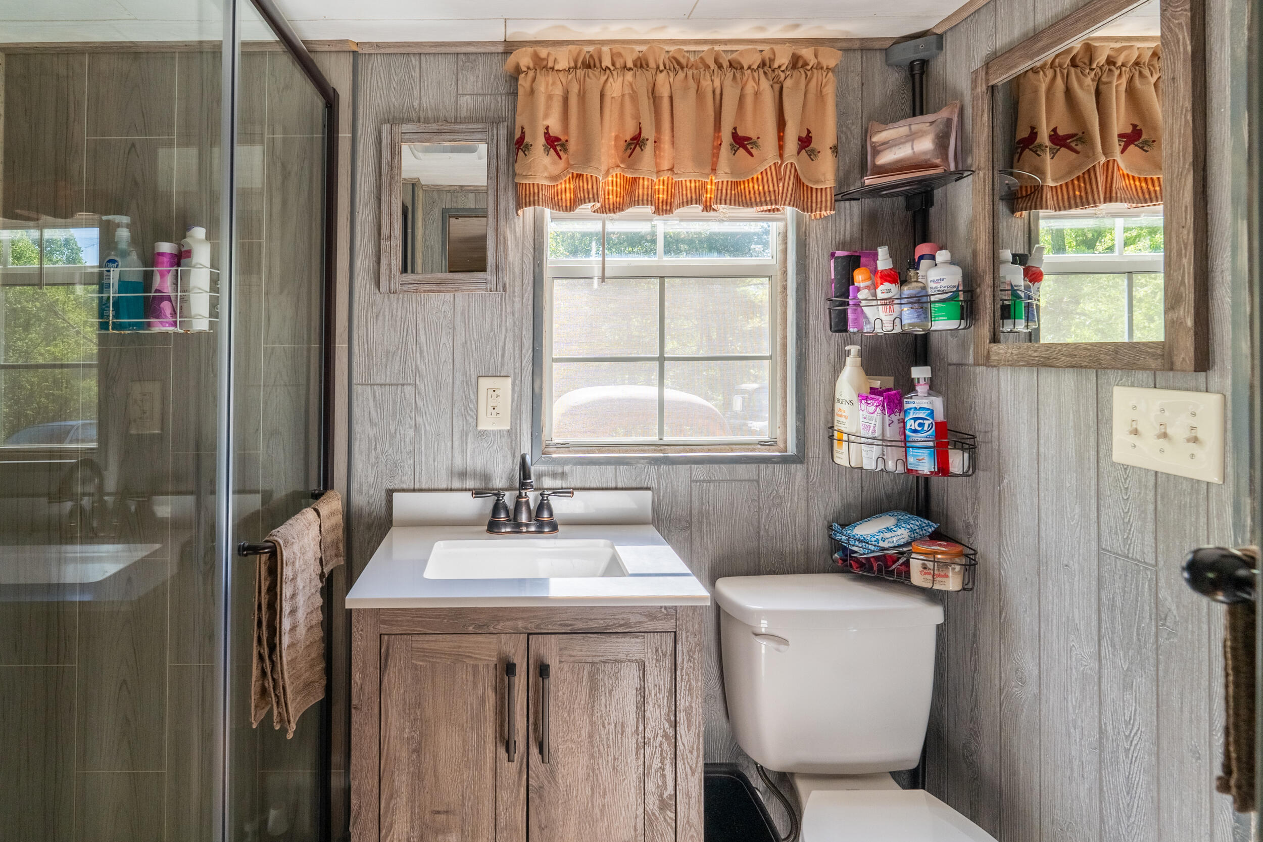 2100 Nemmo Road Vinton, VA 24179 - Photo 13 of 38 a bathroom with a sink toilet vanity and window